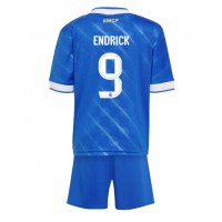Stroje piłkarskie Real Madrid Endrick #9 Koszulka Trzeciej dla dzieci 2025-26 Krótki Rękaw (+ szorty)